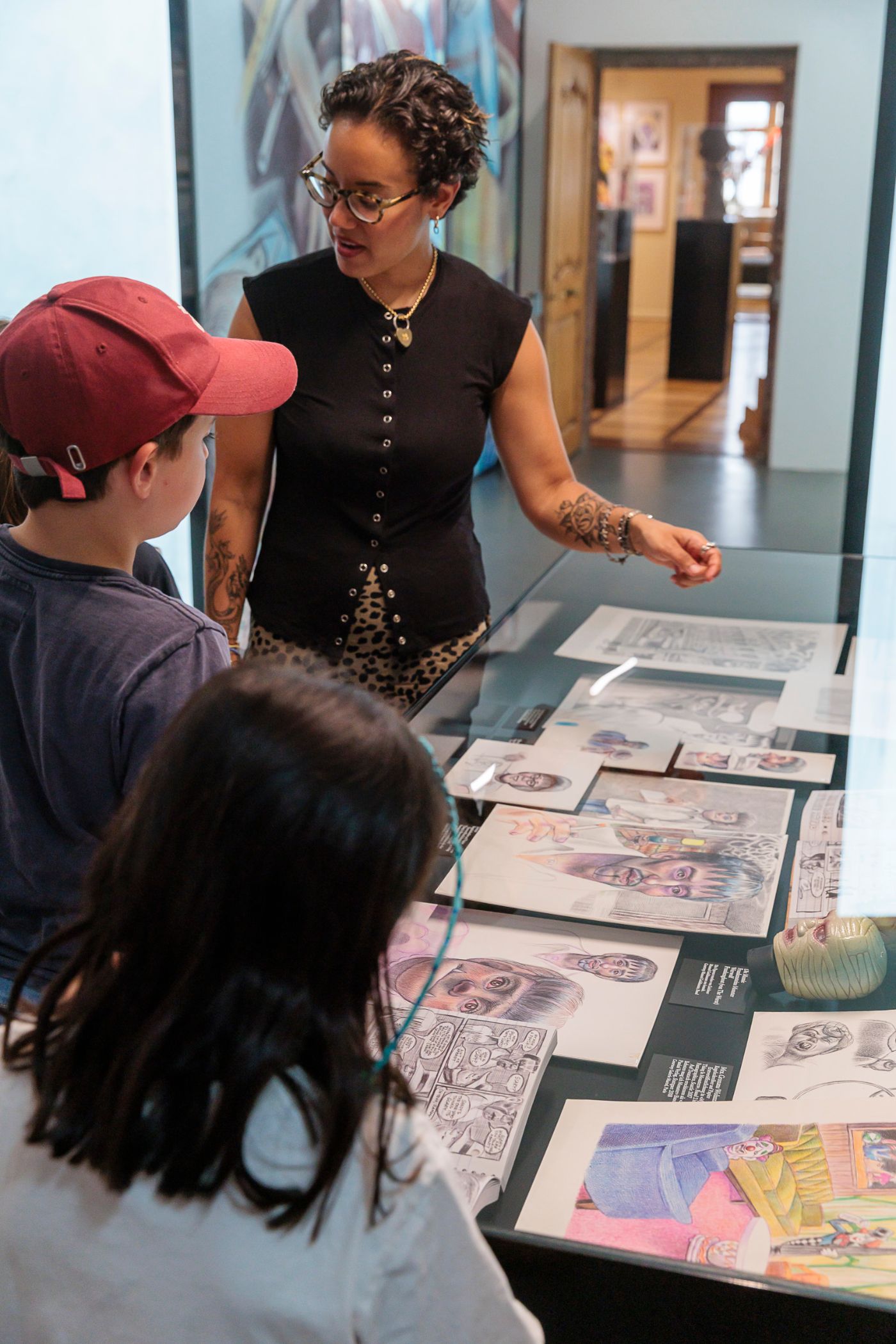 Kunstvermittlung im Cartoonmuseum Basel