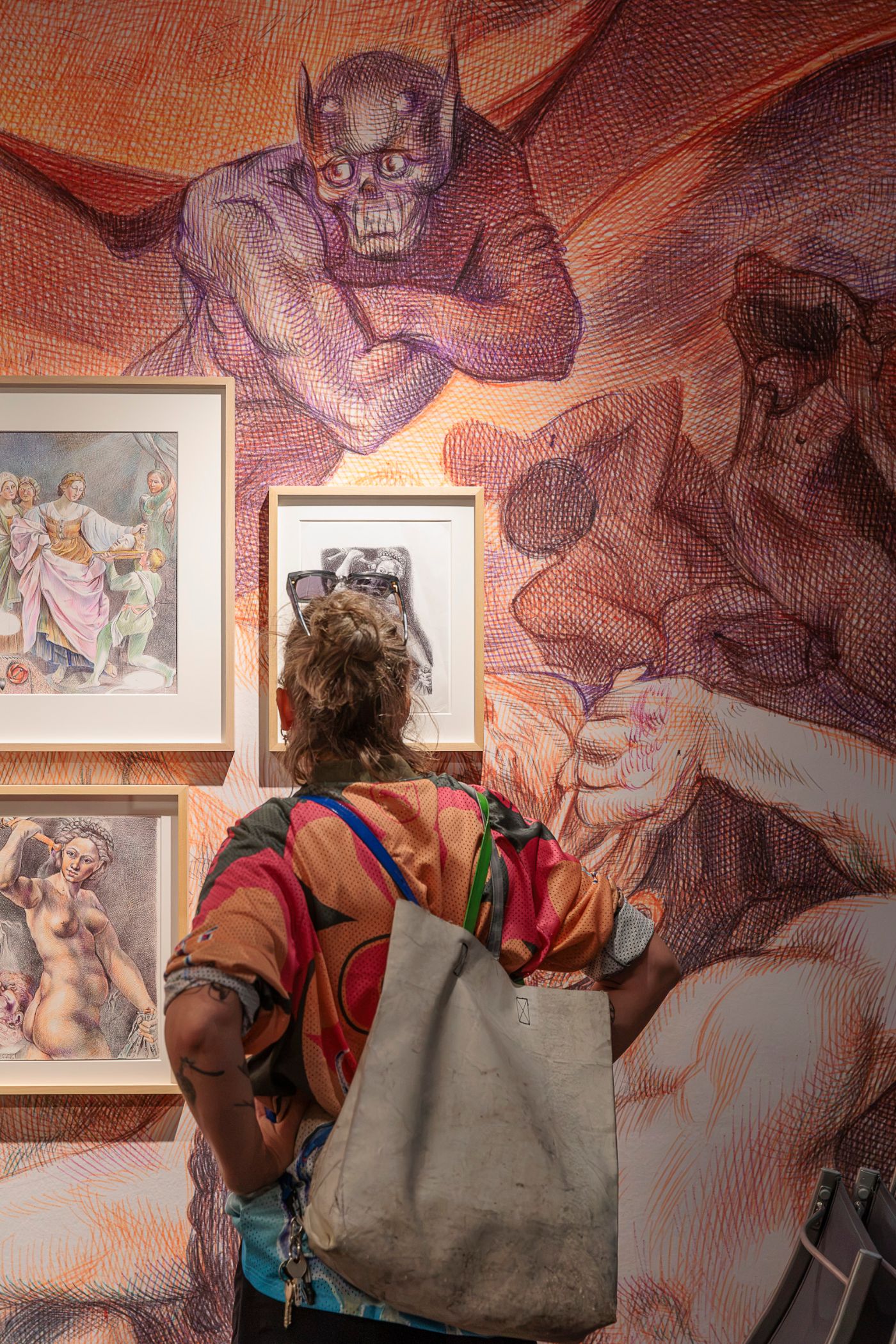 Innenansicht des Cartoonmuseum Basel