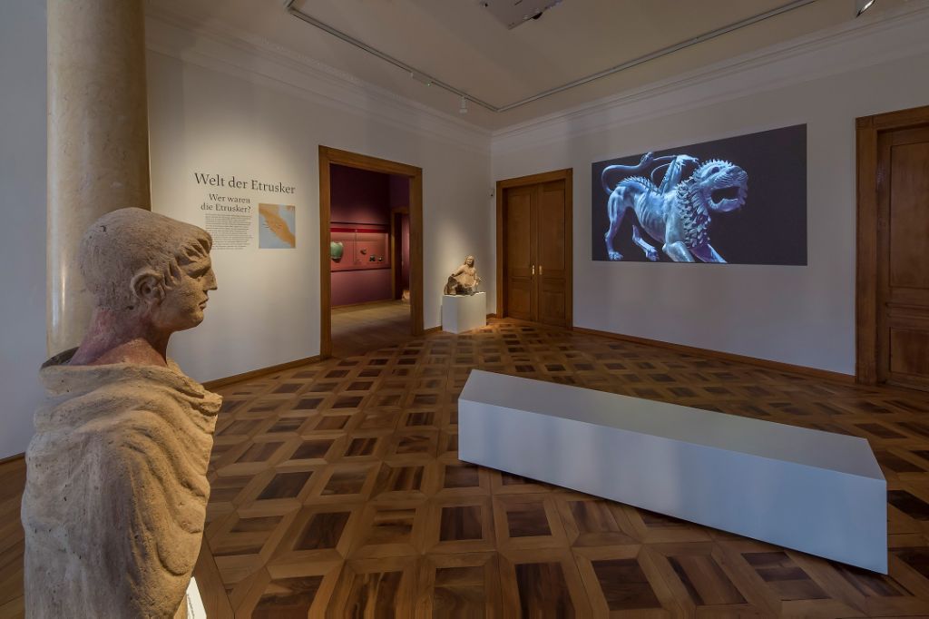 Blick in den Eingangsbereich der Ausstellung