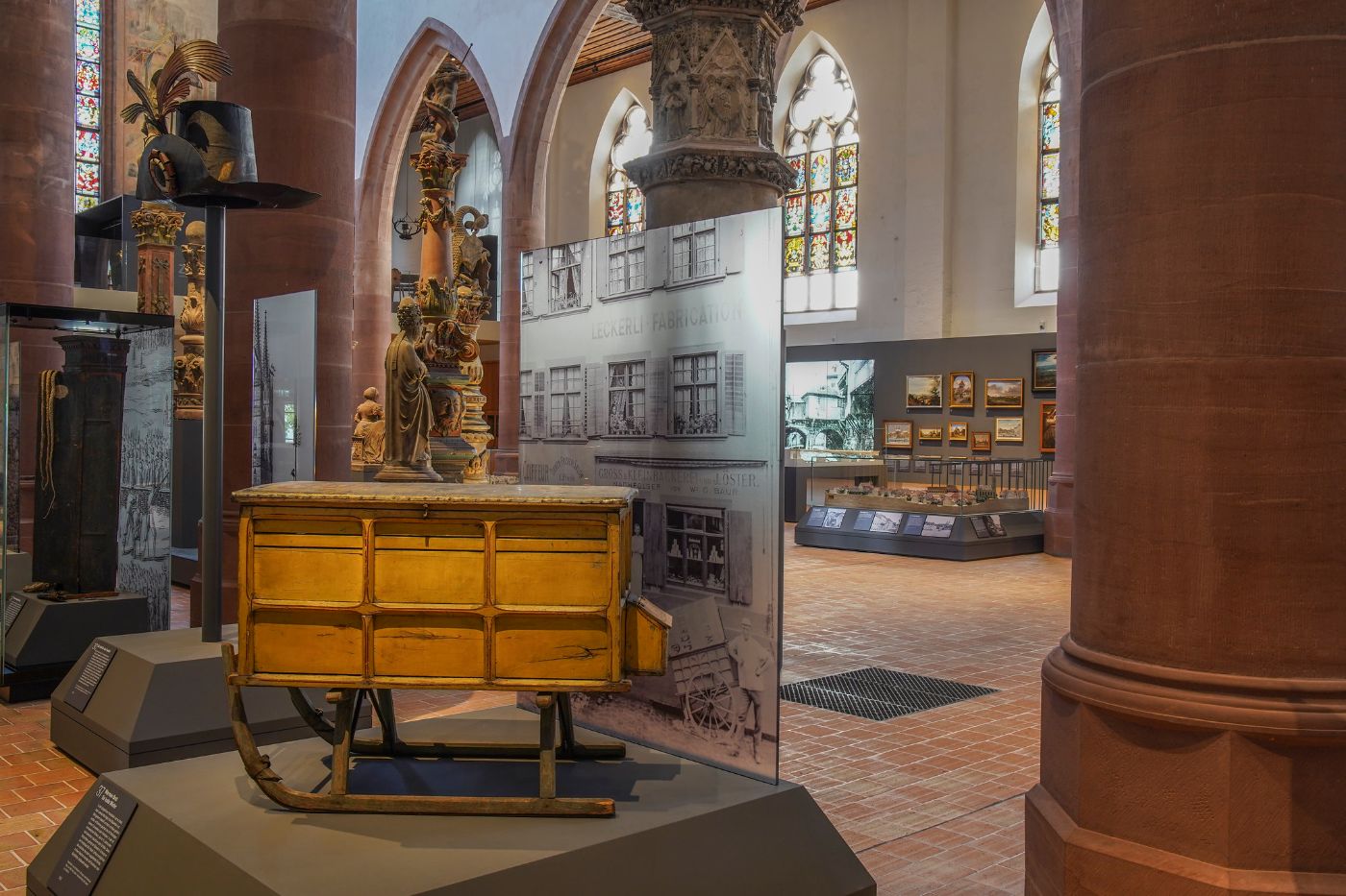 Innenansicht Historisches Museum Basel – Barfüsserkirche
