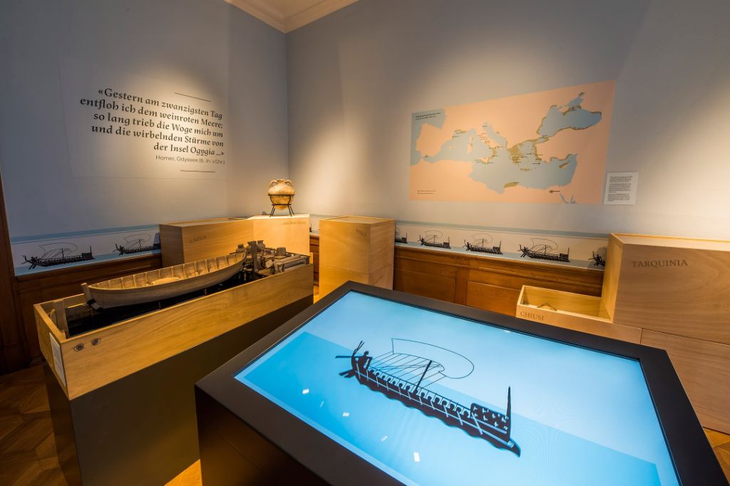 Blick in die Ausstellung