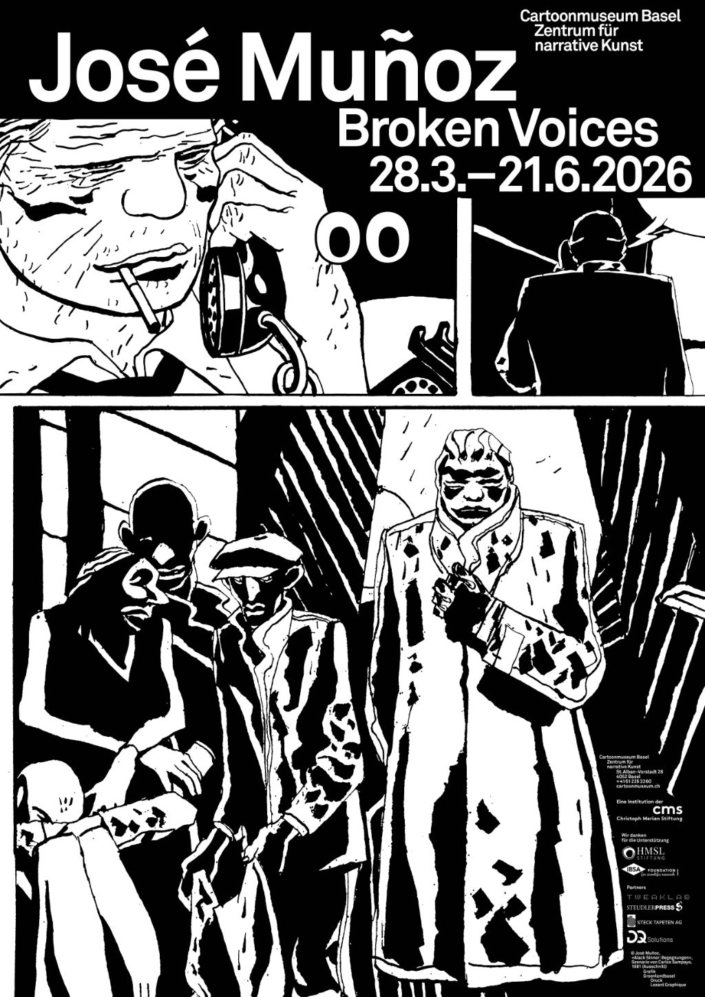 Vernissage opening at Cartoonmuseum Basel